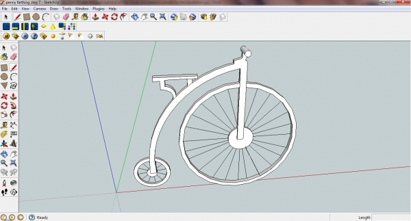 Creation of an uncomfortable ride: Step 7